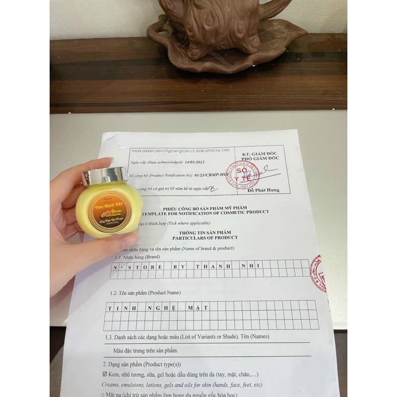 18611-z4123242099018-17b2c632cc442e71fe598051769e62e5-2.jpg Mặt Nạ Tinh Nghệ Mật Ong N Store By Thanh Nhi - 8938512905051