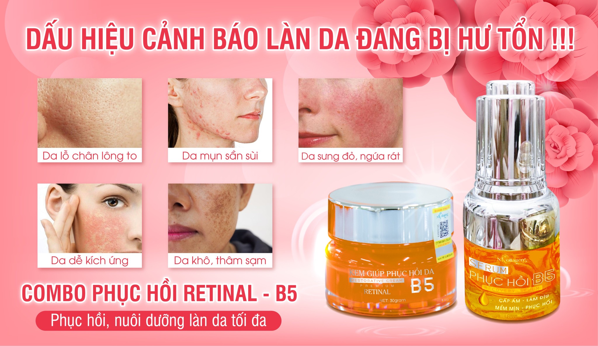 Serum Phục Hồi Da B5 N Collagen Serum Phục Hồi Da B5 N Collagen