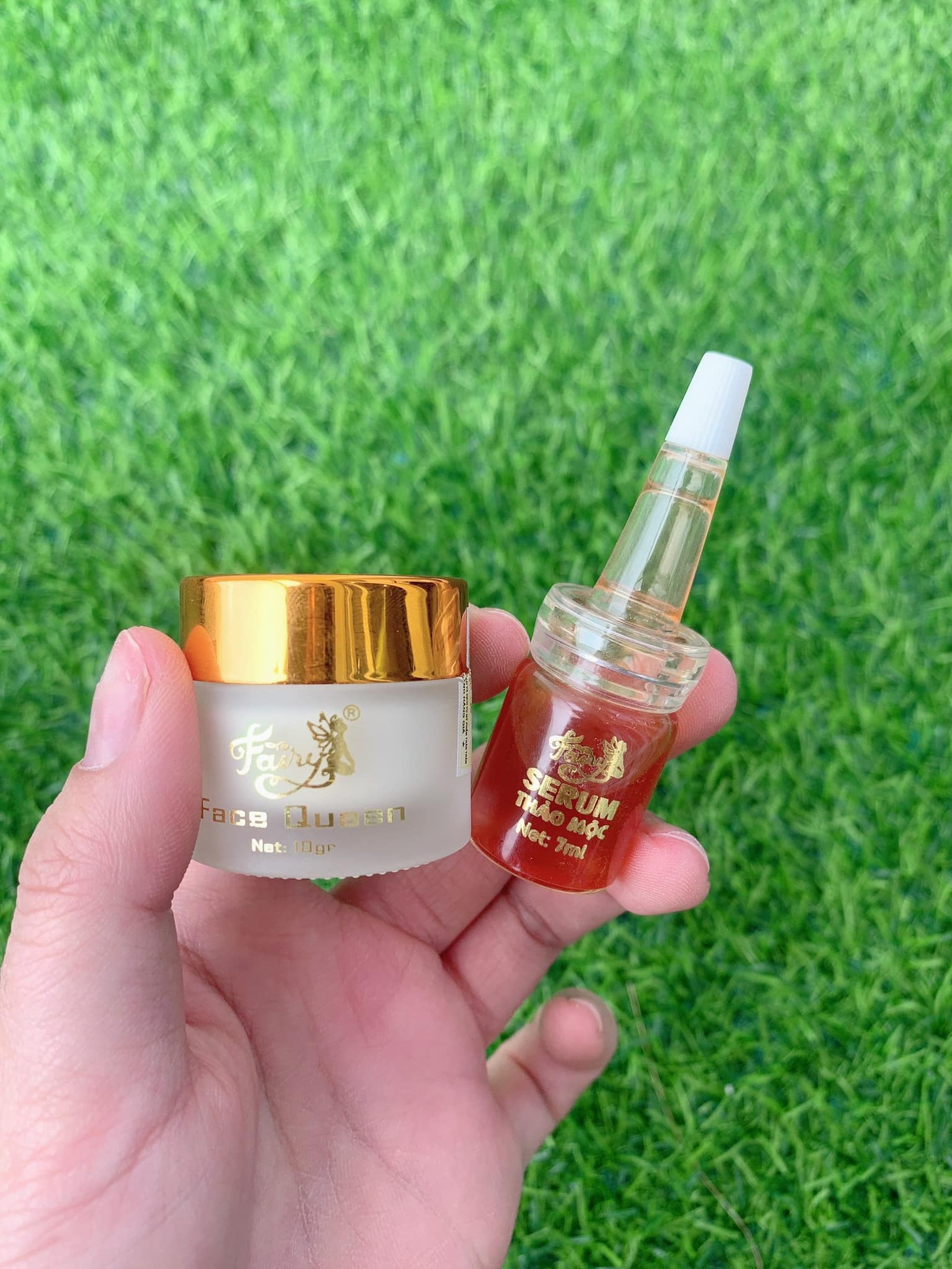 18940-329803110-852505729185737-8135317623334800420-n-2.jpg Serum Thảo Mộc Fairy Cosmetics Mini 7ml Dưỡng Trắng Căng Bóng Da - 8936115870332