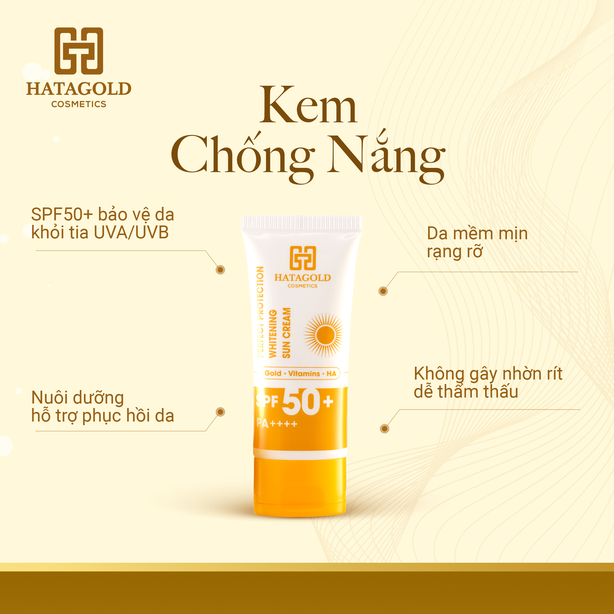 Bỏ sỉ kem Chống Nắng Cúc La Mã Hatagold Cosmetics Bỏ sỉ kem Chống Nắng Cúc La Mã Hatagold Cosmetics