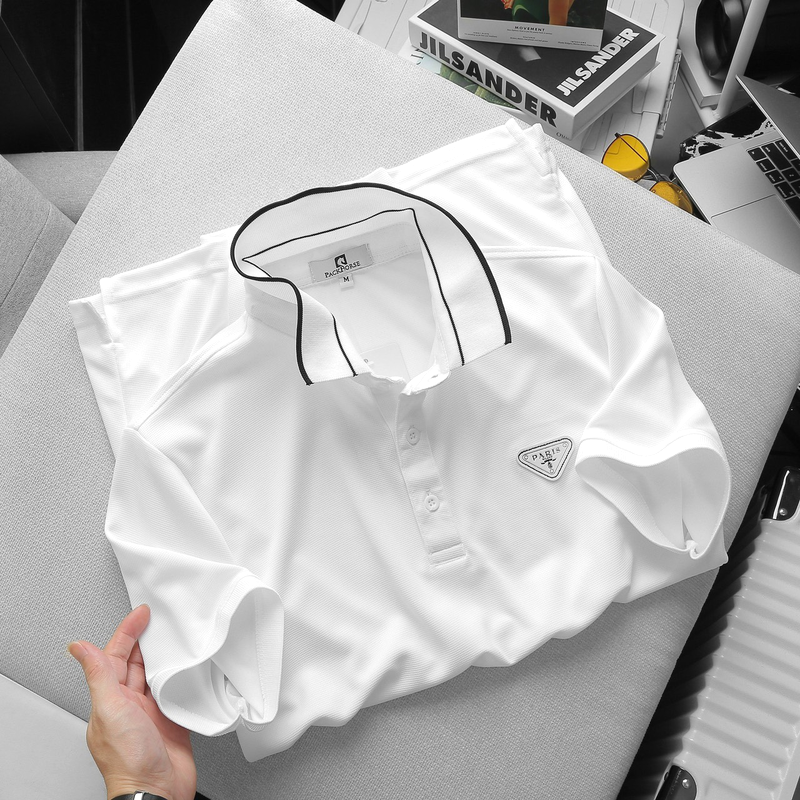 19309-z4313156306811-07f9f97b43a4014a3c40123e3cdf6a67-1.png Áo Thun Nam Cổ Bẻ Phối Tag Chất Kro Mè - CS203