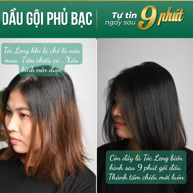 Dầu Gội Phủ Bạc Laco Màu Đen