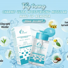 Nước Tẩy Trang Charme Hàn Quốc