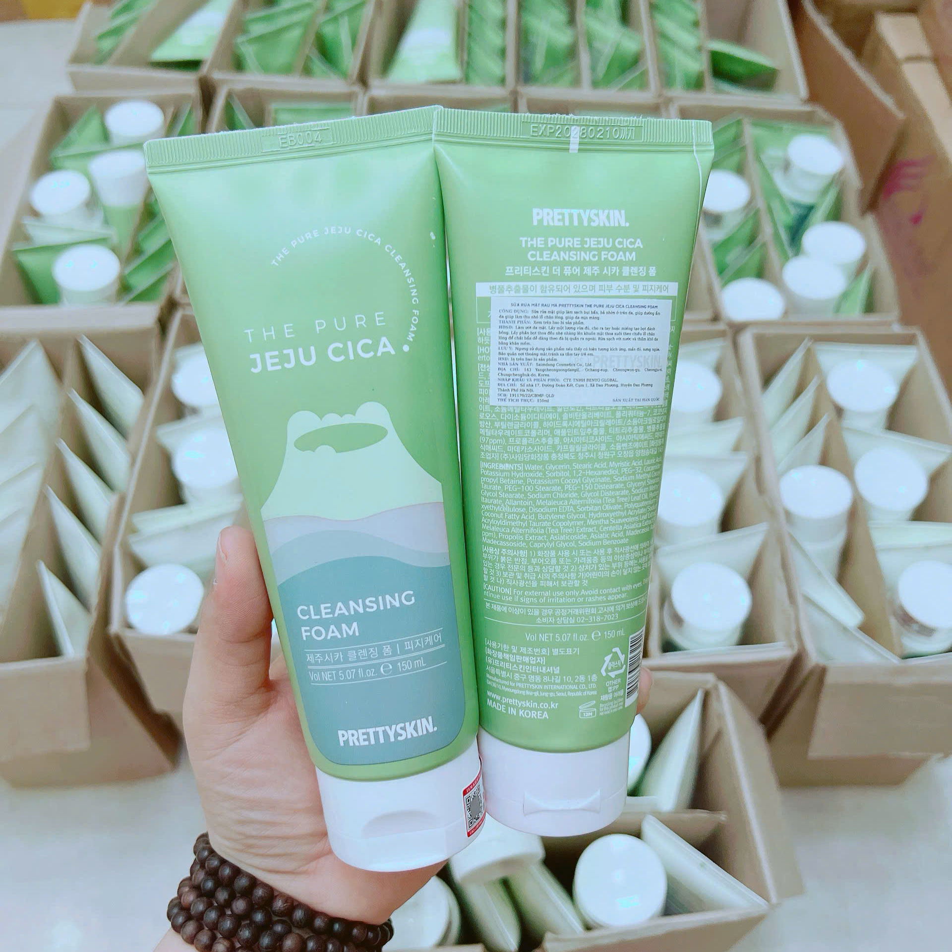 Sữa Rửa Mặt Rau Má PrettySkin Sữa Rửa Mặt Rau Má PrettySkin