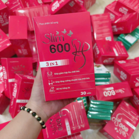 Kẹo Giảm Cân Slim 600 Chính Hãng 30 Viên