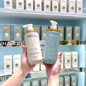 Dầu Gội Xả Biotin Keratin x9 Chính Hãng - Cặp Dầu Gội Xả X9