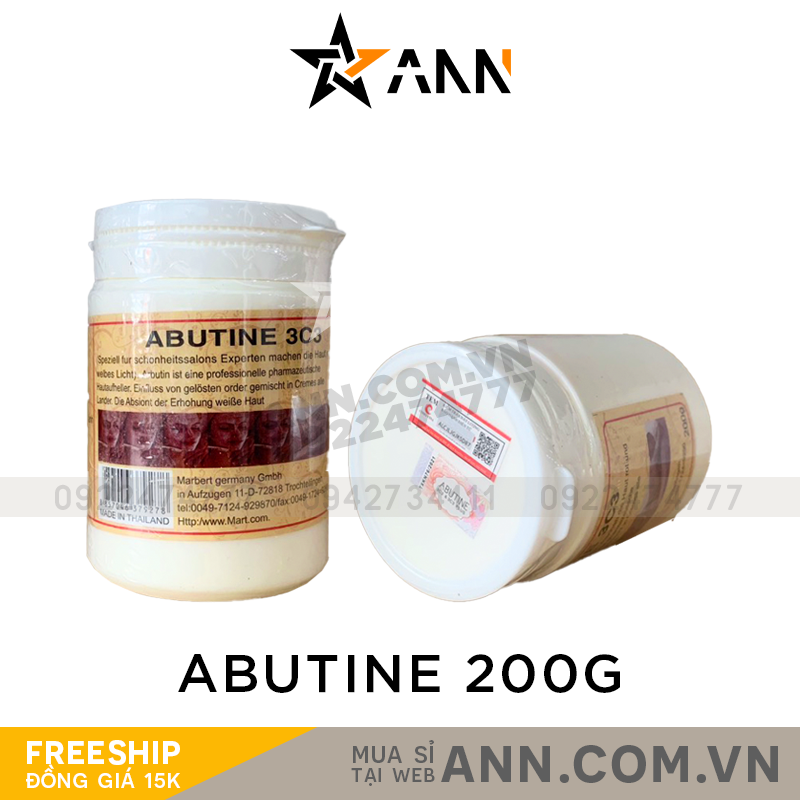 Kem Kích Trắng Abutine 3C3 Màu Vàng 200g