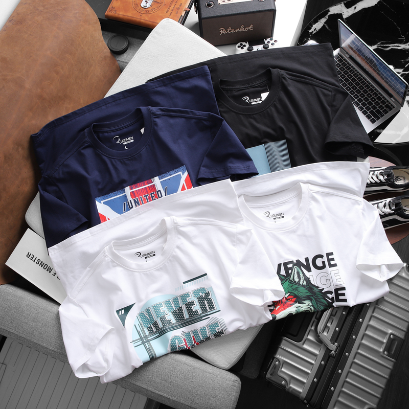 20467-z4540567646014-9d849376734869f88bdb5f9f87b174b9-5.png Áo Thun Nam Cổ Tròn Rurumen Mexico Màu Đen Big Size - AB431