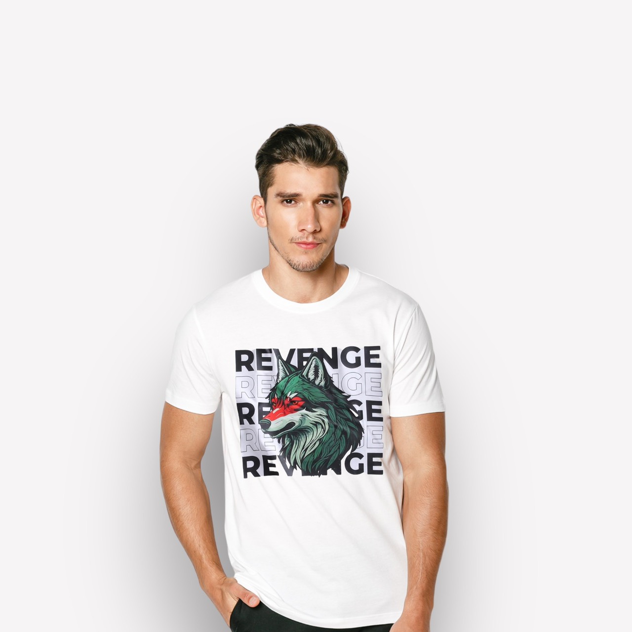 20469-z4761777715912-82e51059d482a63c6ad6f8a3b80a59f3-3.jpg Áo Thun Nam Cổ Tròn Rurumen Màu Trắng Hình Sói Big Size - AB433