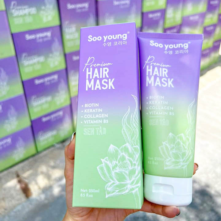 Giá sỉ dầu Xả Nạ Tóc Sen Tảo Soo Young 250ml Giá sỉ dầu Xả Nạ Tóc Sen Tảo Soo Young 250ml