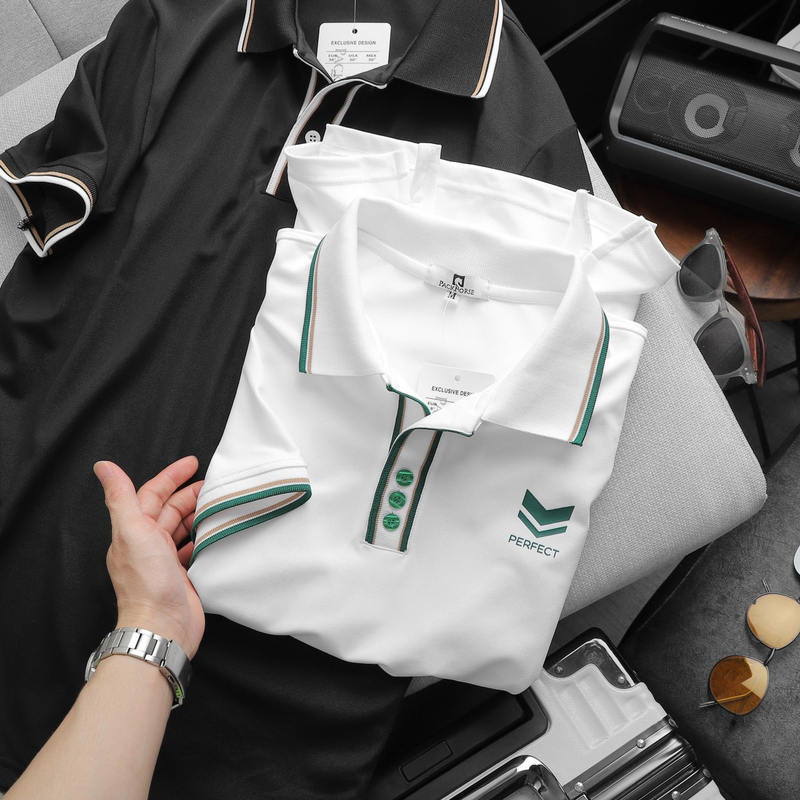 Áo Thun Nam Pack Horse Polo Cổ Bẻ In Logo Chữ Prefect