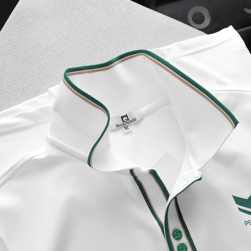 Áo Thun Nam Pack Horse Polo Cổ Bẻ In Logo Chữ Prefect