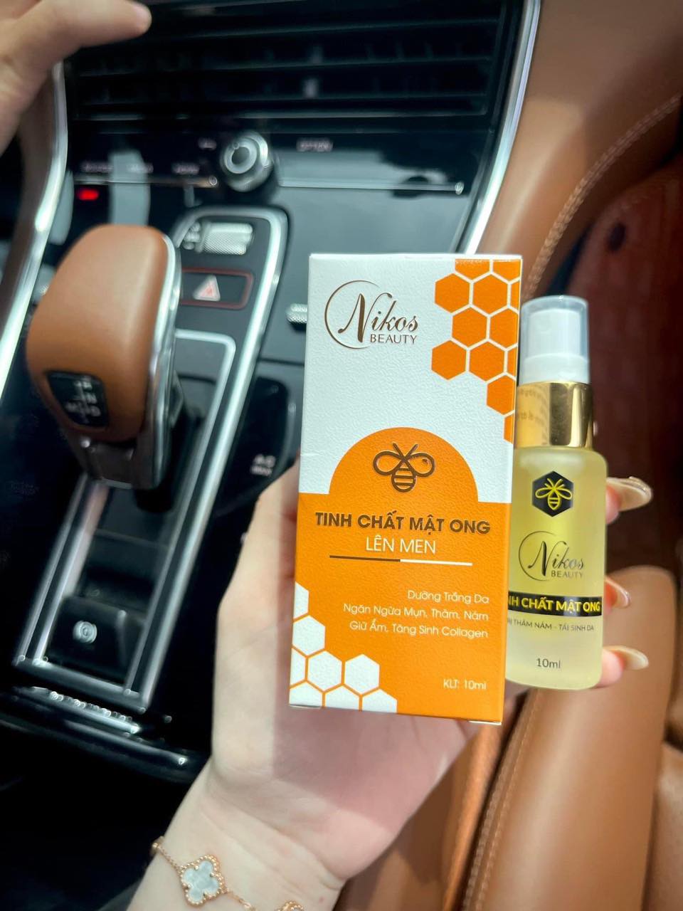 21313-375813555-861947278628971-5852169150479569214-n-1.jpg Serum Tinh Chất Mật Ong Lên Men Nikos Beauty Phiên Bản Mới - 8938549741042