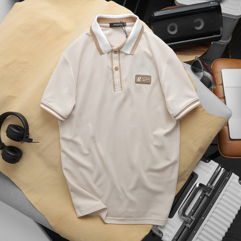 Giá sỉ áo Thun Nam Polo Cổ Bẻ Phối Tag Chữ Rears Giá sỉ áo Thun Nam Polo Cổ Bẻ Phối Tag Chữ Rears