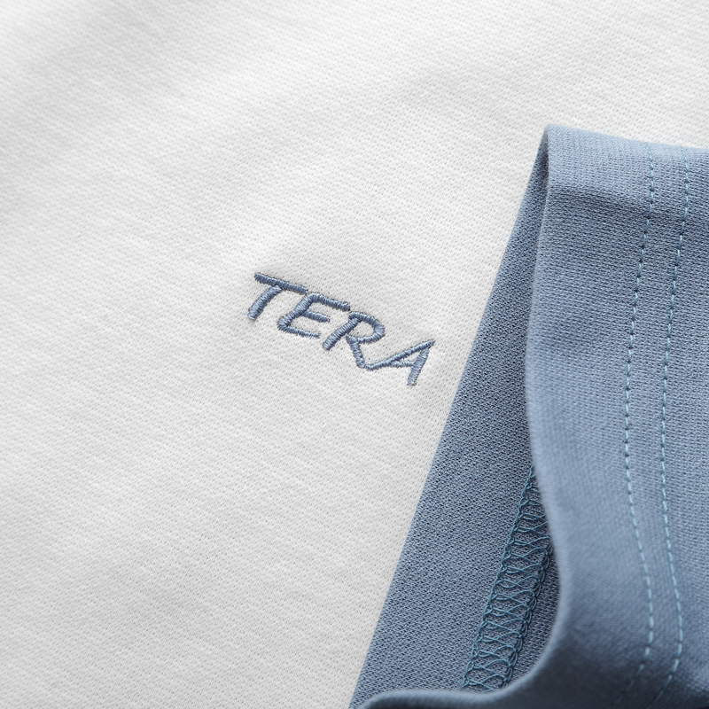 Áo Thun Nam Cổ Tròn Pack Horse Tay Phối Màu Thêu Chữ TERA Áo Thun Nam Cổ Tròn Pack Horse Tay Phối Màu Thêu Chữ TERA