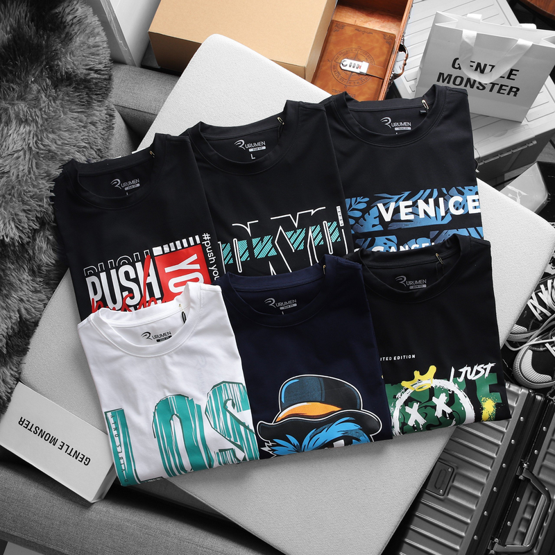 22084-z4787220578137-e1d25c5f8188231b9e323b2f763e4aac-2.png Áo Thun Nam Cổ Tròn Rurumen Màu Xanh Đen In Hình Cool Duck Big Size - AB458