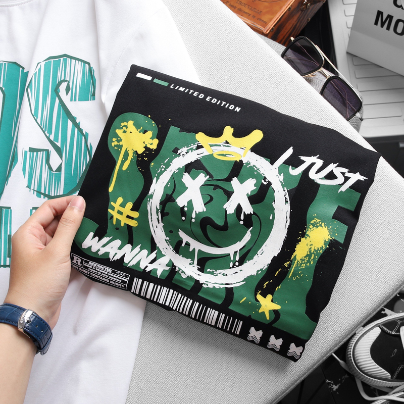 22087-z4787220549152-2d0f63af57fbb694bed15acb363f72b6-2.png Áo Thun Nam Cổ Tròn Rurumen Màu Đen In Icoin Marshmello Big Size - AB461