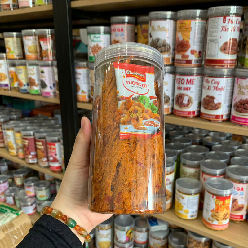 Khô Bò Miếng Thượng Hạng 300g hộp Khô Bò Miếng Thượng Hạng 300g hộp