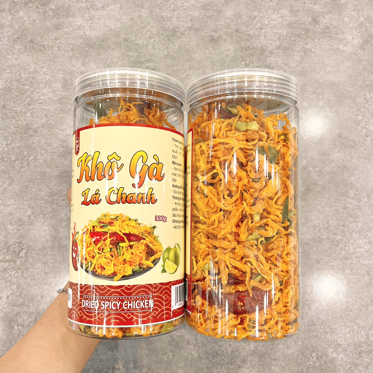 Shop sỉ khô Gà Lá Chanh Loại Ngon 300g hộp Shop sỉ khô Gà Lá Chanh Loại Ngon 300g hộp