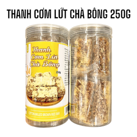Thanh Cơm Gạo Lứt Chà Bông Thơm Ngon 250g - TCGLCB