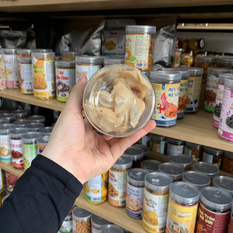 Kho sỉ mãng Cầu Sấy Muối Ớt Thơm Ngon 300g Hộp Kho sỉ mãng Cầu Sấy Muối Ớt Thơm Ngon 300g Hộp