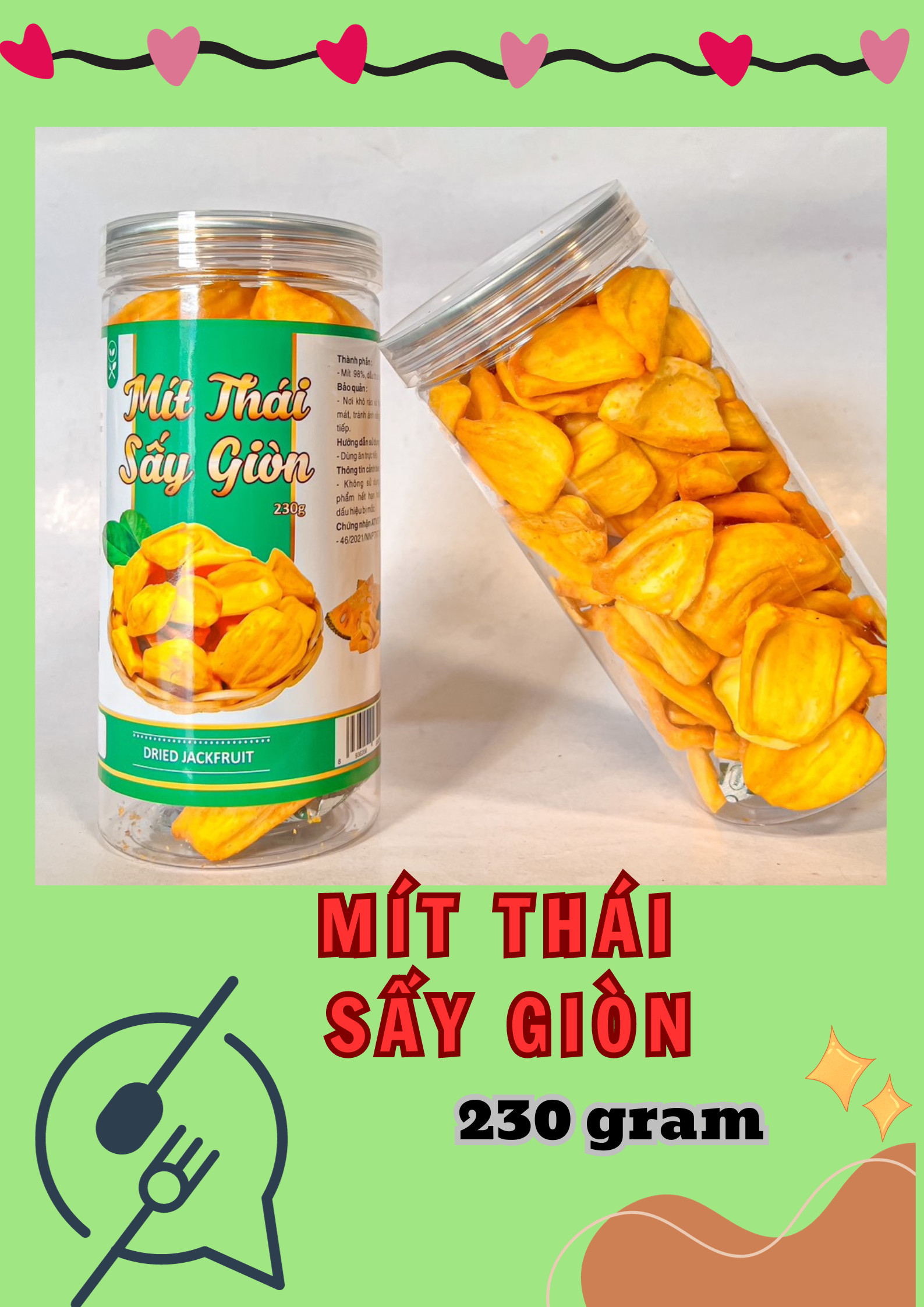 Kho sỉ mít Thái Sấy Giòn Thơm Ngon 230g (Loại Xuất Khẩu) Kho sỉ mít Thái Sấy Giòn Thơm Ngon 230g (Loại Xuất Khẩu)
