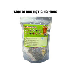 Sâm Bí Đao Hạt Chia 400g Túi Zip - STBD