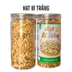 Hạt Bí Trắng Loại Ngon Hộp 500g - HBT