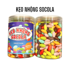 Kẹo Nhộng Socola Hương Vị Thơm Ngon 500g Hộp - 8936208930431
