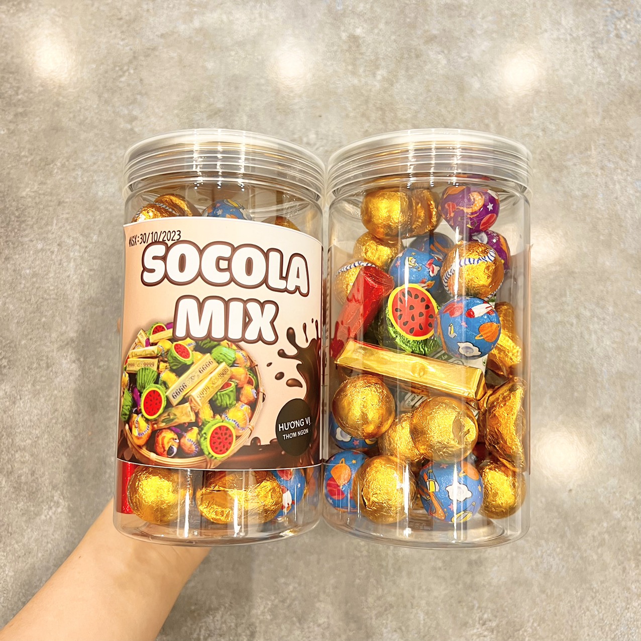 Kẹo Socola Mix Hương Vị Thơm Ngon 450g Kẹo Socola Mix Hương Vị Thơm Ngon 450g
