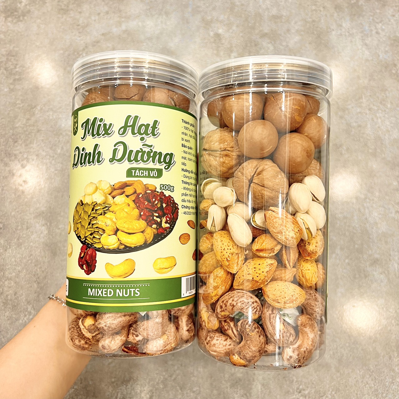 Kho sỉ ngũ Vị Hạt Dinh Dưỡng Thơm Ngon 500g Kho sỉ ngũ Vị Hạt Dinh Dưỡng Thơm Ngon 500g