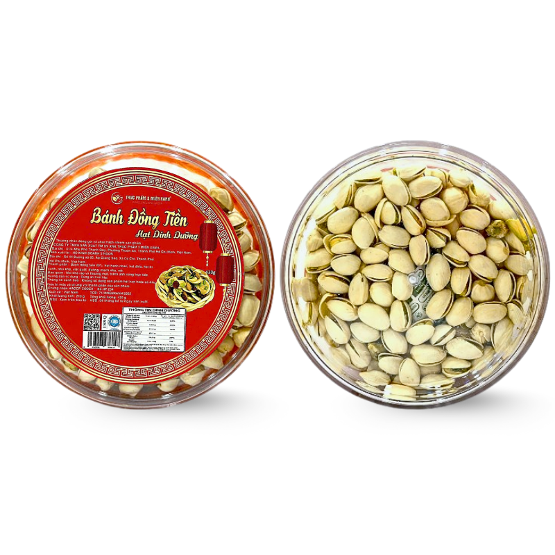Giá sỉ hộp Quà Tết Hạt Dẻ Cười 500g - Hộp Tròn Giá sỉ hộp Quà Tết Hạt Dẻ Cười 500g - Hộp Tròn