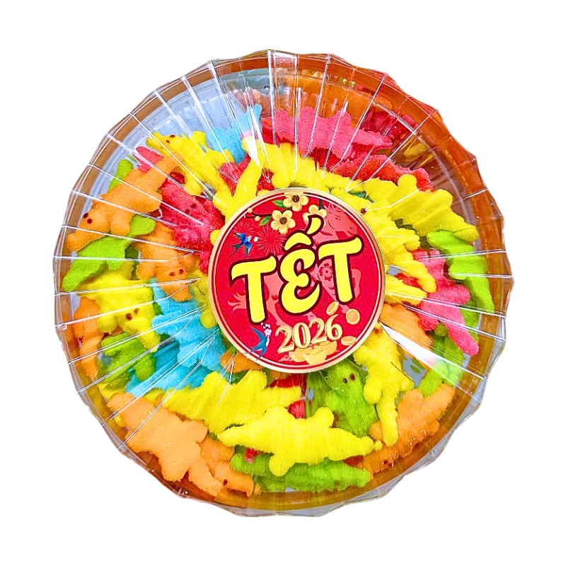 Hộp Quà Tết Kẹo Dẻo Cá Sấu 300g - Hộp Sun Khía Hộp Quà Tết 2026 Hộp Quà Tết Kẹo Dẻo Cá Sấu 300g - Hộp Sun Khía Hộp Quà Tết 2026