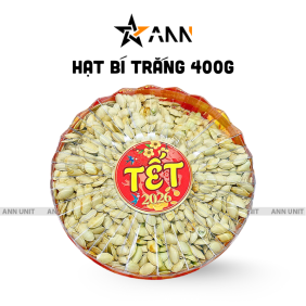 Hộp Quà Tết Hạt Bí Trắng 400g - Hộp Sun Khía - 8936208933838