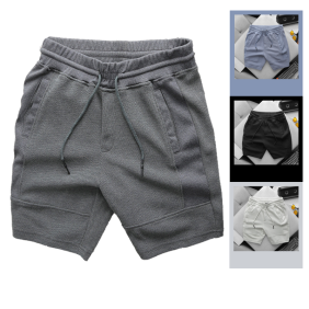 Quần Short Thun Nam Viền Sọc Ngang New Basic - QB423