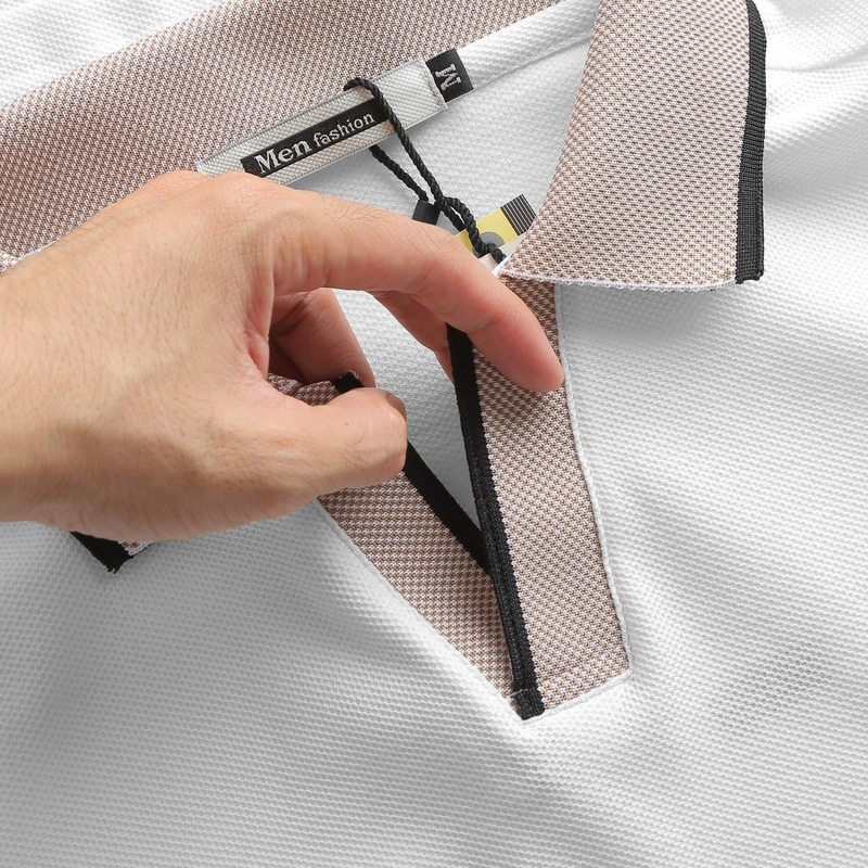 Áo Thun Nam Polo Cổ Bẻ Thêu Logo Hình Tam Giác (Có size 3x)