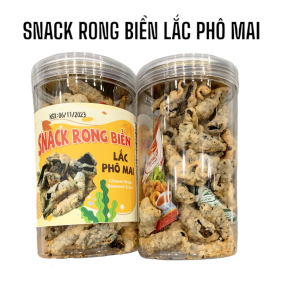 Snack Rong Biển Lắc Phô Mai Thơm Ngon 180g Hộp - 8936208931384