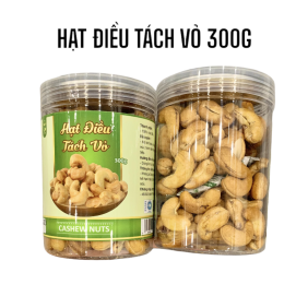Hạt Điều Tách Vỏ Nguyên Hạt 300g - 8936208933098