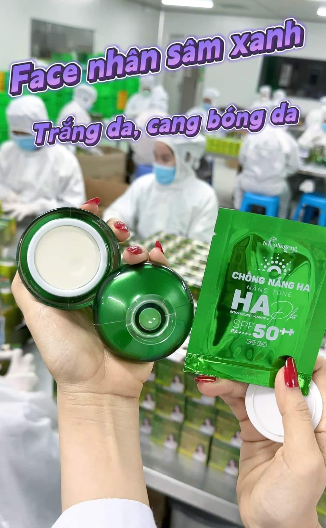 Shop sỉ kem Face Nhân Sâm Xanh N Collagen Phiên Bản Cải Tiến