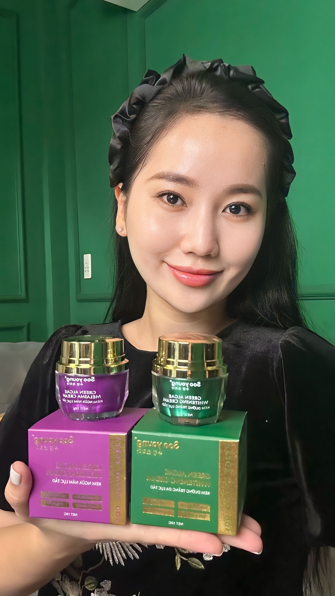 Combo Face Ngày Lục Tảo Soo Young Mini + Face Đêm Lục Tảo Soo Young Mini (Tặng 1 Serum meso) Combo Face Ngày Lục Tảo Soo Young Mini + Face Đêm Lục Tảo Soo Young Mini (Tặng 1 Serum meso)