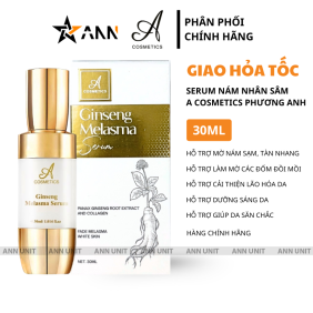 Serum Nám Nhân Sâm A Cosmetics Ginseng Melasma Serum Mỹ Phẩm Phương Anh - Phiên Bản Mới - 8936107160922