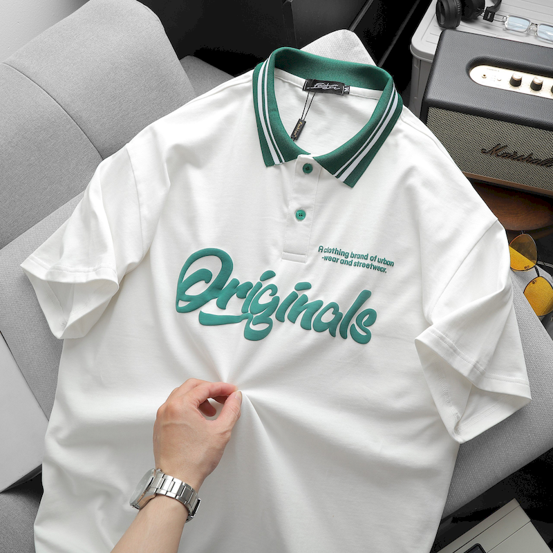 23254-z4963151846531-30773856322e7f064a610f7cdb2f8179-6.png Áo Thun Nam Cổ Bẻ Oversize In Chữ Originals Big Size 110kg - AB497