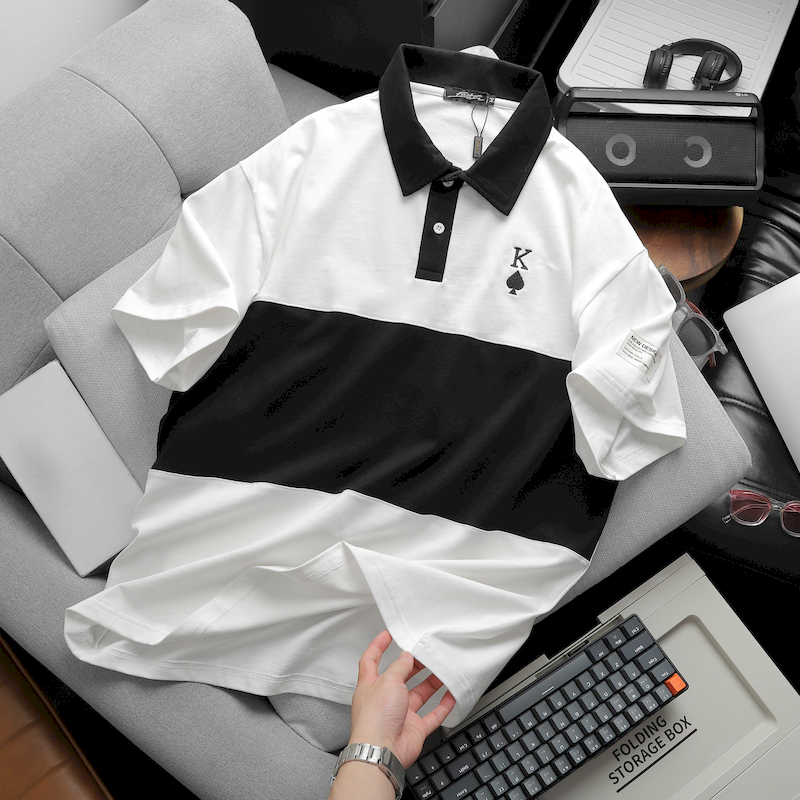 23271-z4976056109969-a3301b0190f1b1c8aa6854661499cba1-2.png Áo Thun Nam Cổ Tròn Oversize Thêu Logo Poker Big Size 100kg - AB498