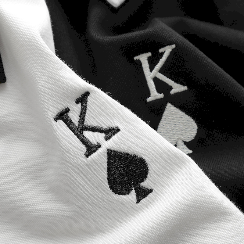 Bỏ sỉ áo Thun Nam Cổ Tròn Oversize Thêu Logo Poker Big Size 100kg Bỏ sỉ áo Thun Nam Cổ Tròn Oversize Thêu Logo Poker Big Size 100kg