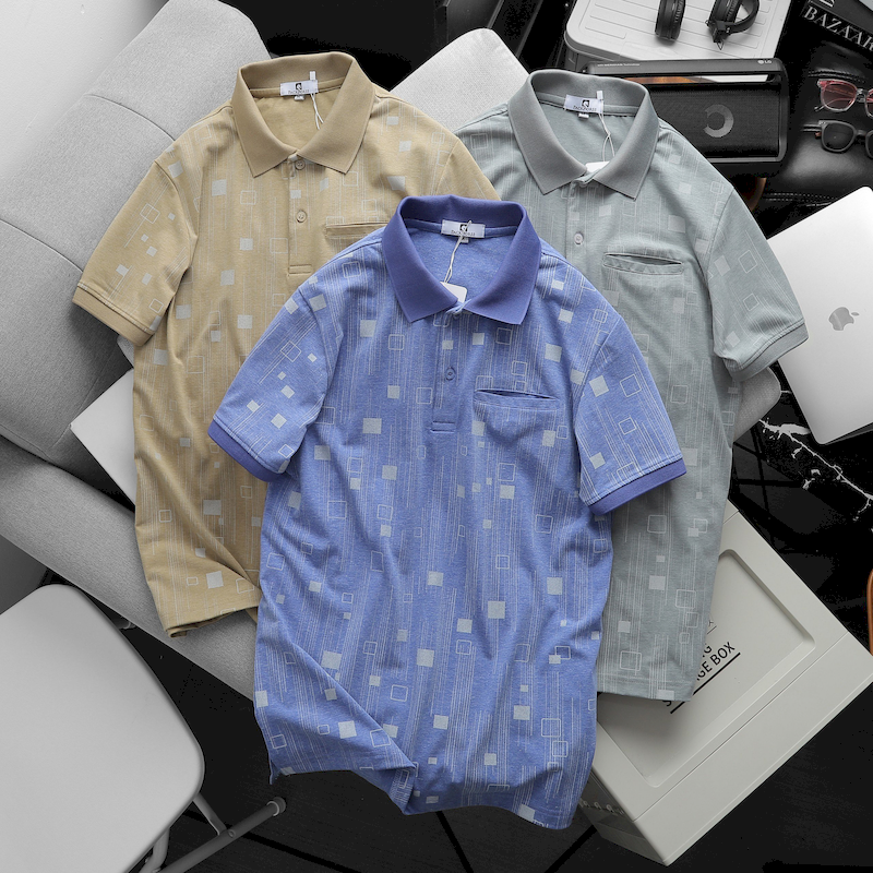 23325-z5001551934575-b7362aa376c7612e8c06fd8398daea13-1.png Áo Thun Nam Polo Cổ Bẻ Pack Horse Có Túi In Hoạ Tiết Hình Vuông ( Có size 3x) - CS216