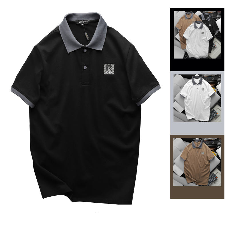 Chuyên sỉ áo Thun Nam Polo Cổ Bẻ Thêu Logo R Style (Có size 3x)