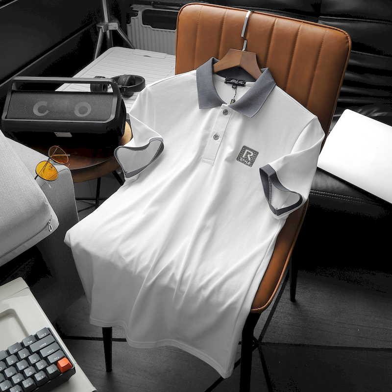 Chuyên sỉ áo Thun Nam Polo Cổ Bẻ Thêu Logo R Style (Có size 3x)