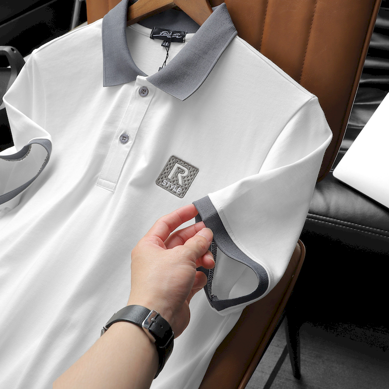 Chuyên sỉ áo Thun Nam Polo Cổ Bẻ Thêu Logo R Style (Có size 3x)