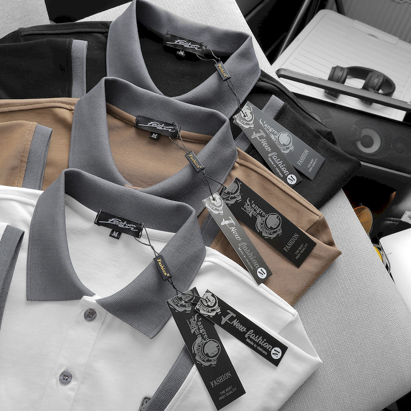 Chuyên sỉ áo Thun Nam Polo Cổ Bẻ Thêu Logo R Style (Có size 3x)