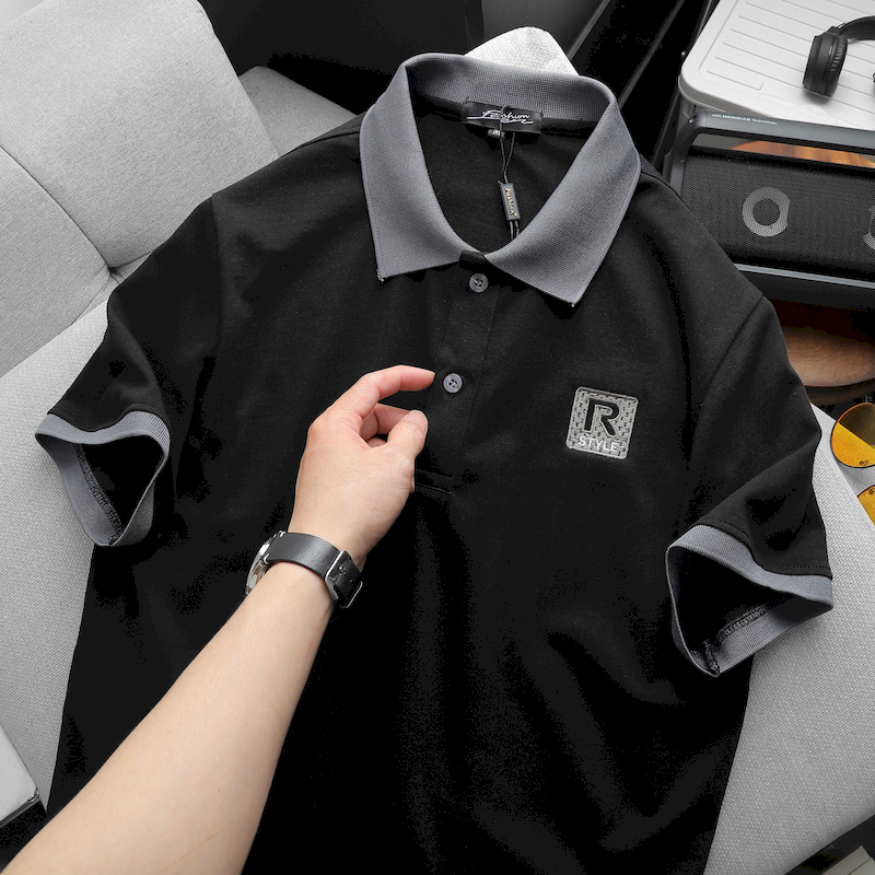 Chuyên sỉ áo Thun Nam Polo Cổ Bẻ Thêu Logo R Style (Có size 3x)